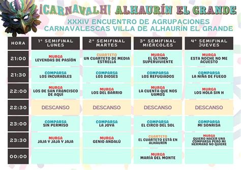 carnaval alhaurin el grande 2024|Carnaval Alhaurín el Grande